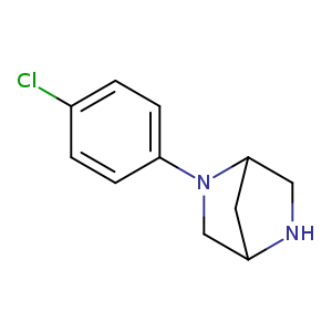 2,5-Diazabicyclo[2.2.1]heptane, 2-(4-chlorophenyl)-