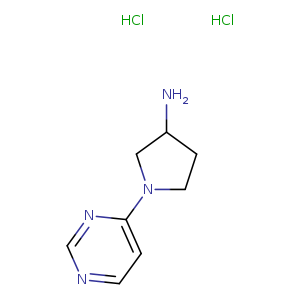 1-(pyrimidin-4-yl)pyrrolidin-3-amine dihydrochloride