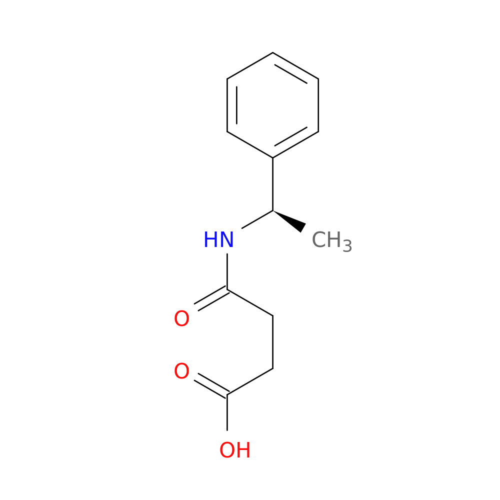 4-Oxo-4-[[(1R)-1-phenylethyl]amino]butanoic acid