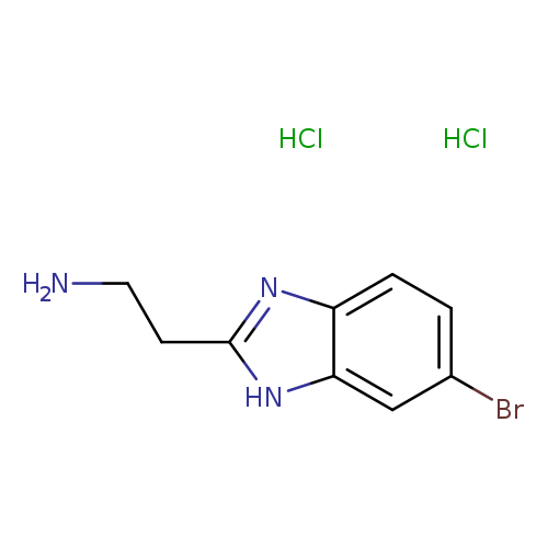 2-(6-bromo-1H-1,3-benzodiazol-2-yl)ethan-1-aminedihydrochloride
