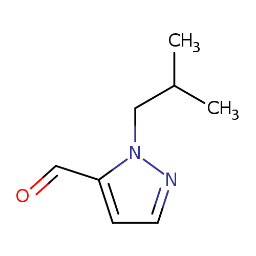 1-(2-methylpropyl)-1H-pyrazole-5-carbaldehyde