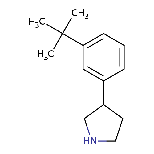 3-(3-tert-butylphenyl)pyrrolidine