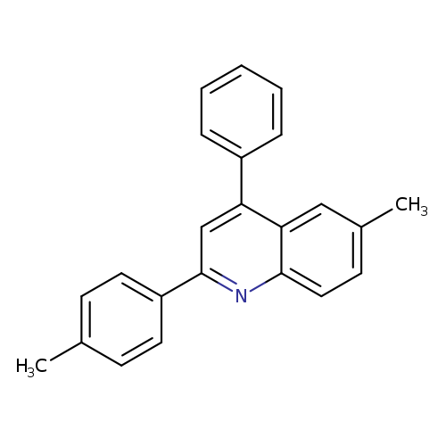 6-methyl-2-(4-methylphenyl)-4-phenylquinoline