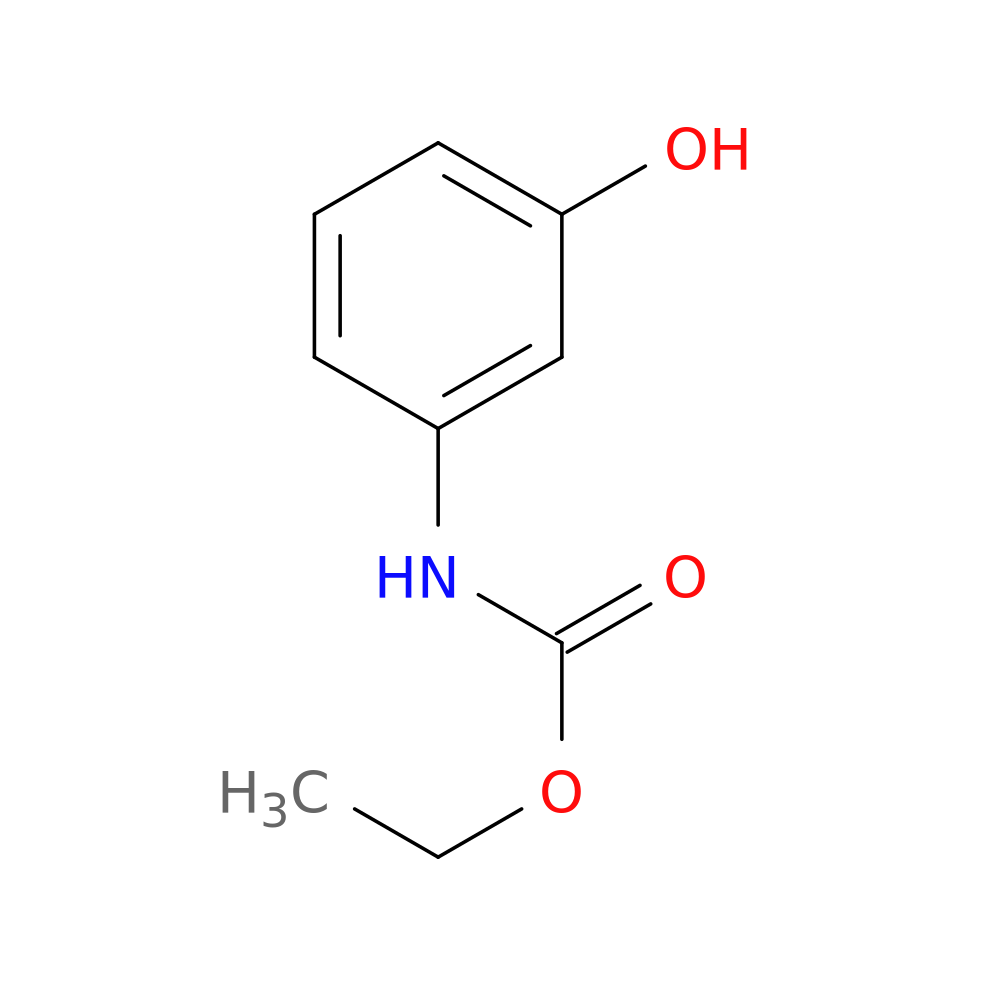 Ethyl (3-hydroxyphenyl)carbamate
