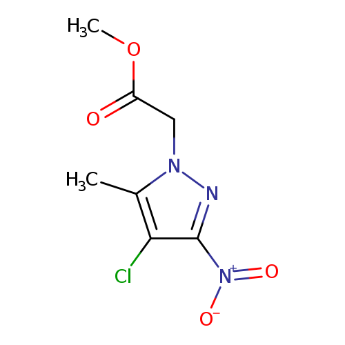 Methyl (4-chloro-5-methyl-3-nitro-1h-pyrazol-1-yl)acetate