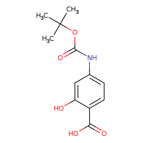 4-{[(tert-butoxy)carbonyl]amino}-2-hydroxybenzoic acid