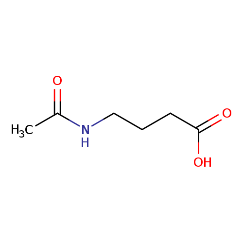 Butanoic acid, 4-(acetylamino)-