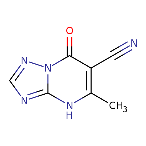 5-methyl-7-oxo-4H,7H-[1,2,4]triazolo[1,5-a]pyrimidine-6-carbonitrile