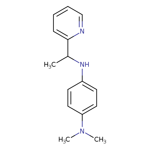 1-N,1-N-dimethyl-4-N-[1-(pyridin-2-yl)ethyl]benzene-1,4-diamine