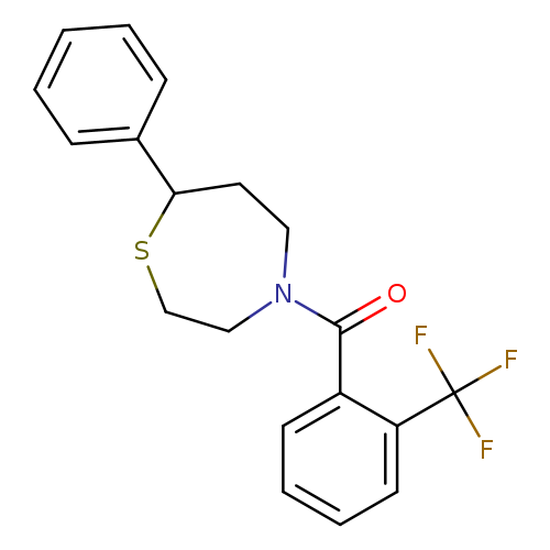 7-phenyl-4-[2-(trifluoromethyl)benzoyl]-1,4-thiazepane