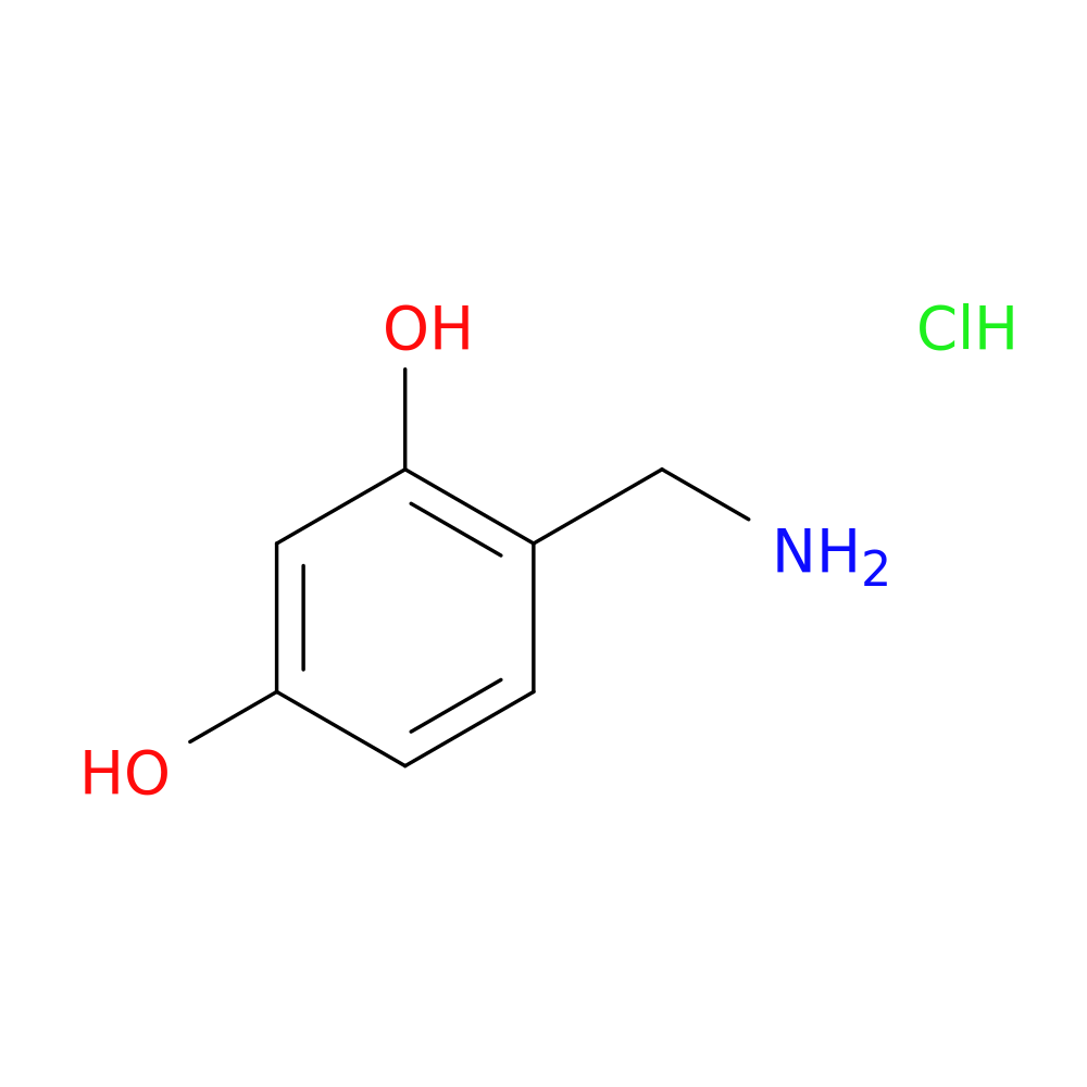 4-(Aminomethyl)benzene-1，3-diol hydrochloride
