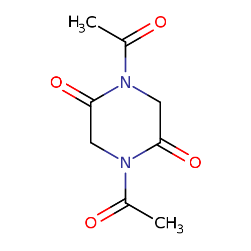 2,5-Piperazinedione, 1,4-diacetyl-