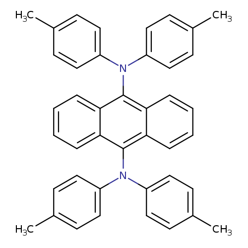N,N,N',N'-Tetrakis(4-methylphenyl)-9,10-anthracenediamine
