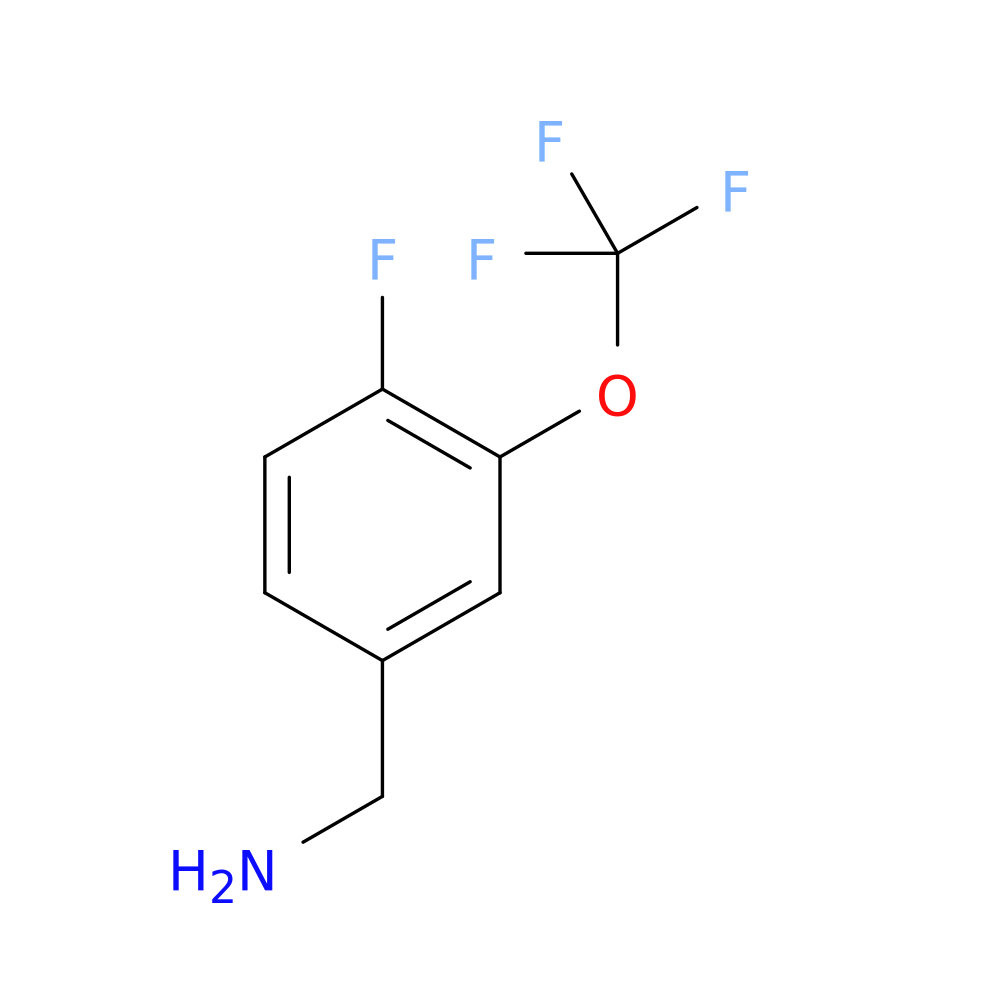 (4-Fluoro-3-(trifluoromethoxy)phenyl)methanamine