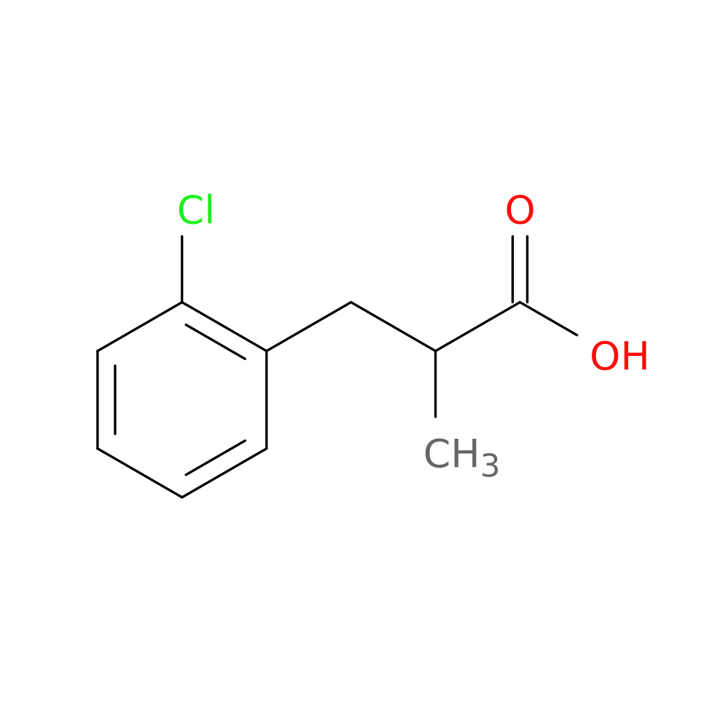 3-(2-CHLOROPHENYL)-2-METHYLPROPANOIC ACID