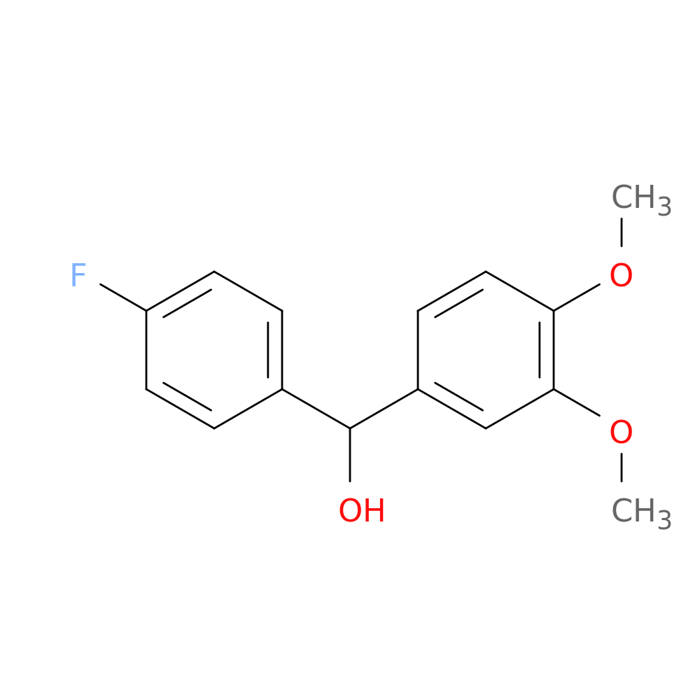 4-FLUORO-3',4'-DIMETHOXYBENZHYDROL