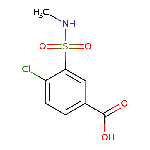 4-Chloro-3-[(methylamino)sulfonyl]benzoic acid