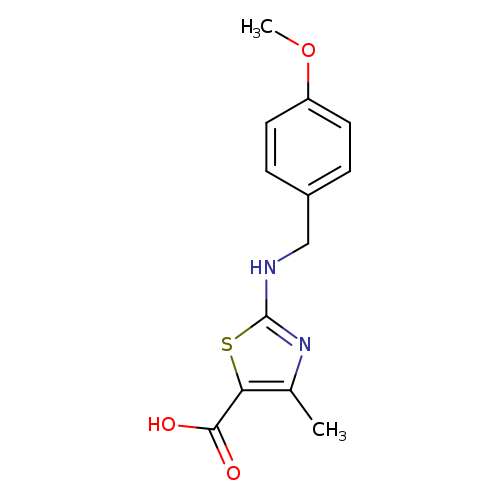 2-[(4-Methoxybenzyl)amino]-4-methyl-1,3-thiazole-5-carboxylic acid