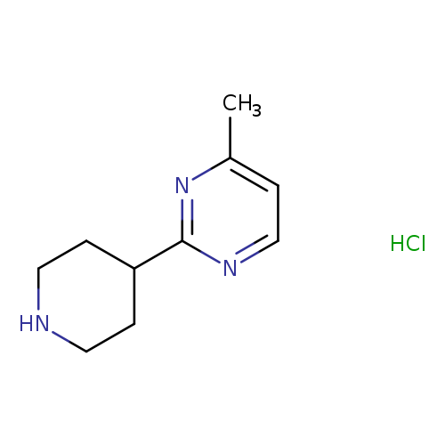 4-methyl-2-(piperidin-4-yl)pyrimidine hydrochloride