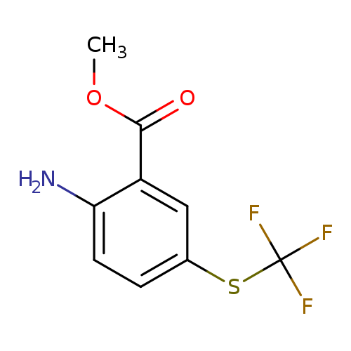 methyl 2-amino-5-[(trifluoromethyl)sulfanyl]benzoate