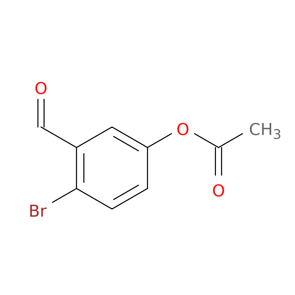 4-Bromo-3-formylphenyl acetate