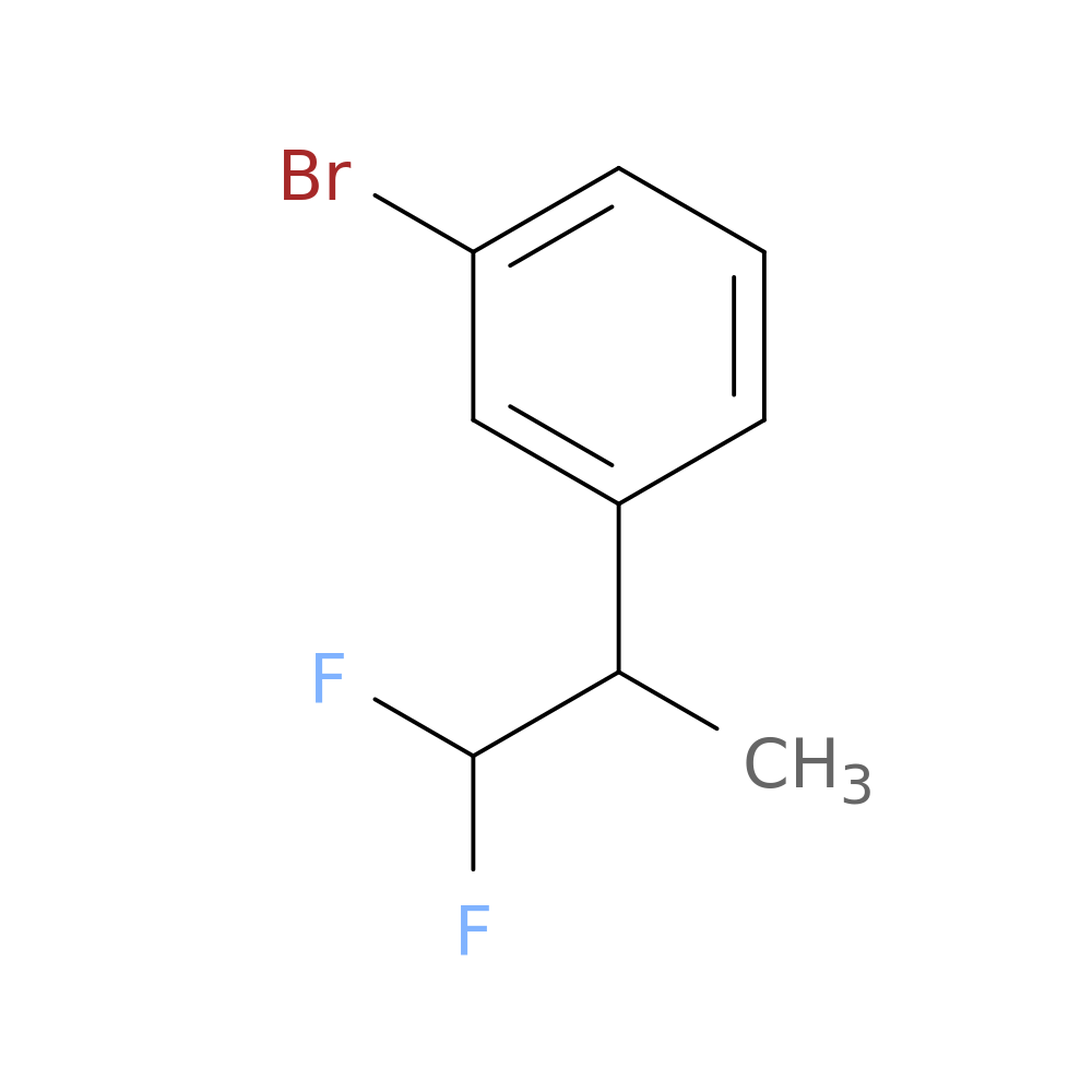 1-bromo-3-(1,1-difluoropropan-2-yl)benzene