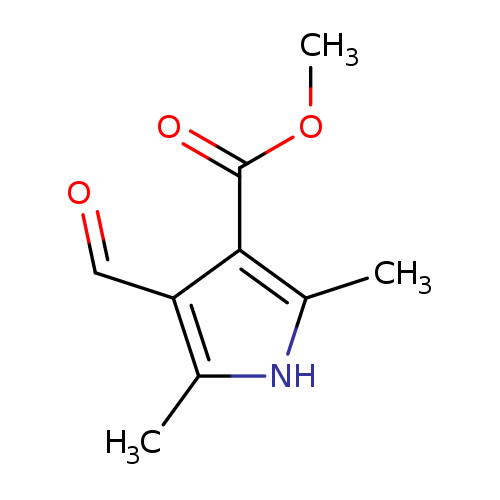 1H-Pyrrole-3-carboxylic acid, 4-formyl-2,5-dimethyl-, methyl ester