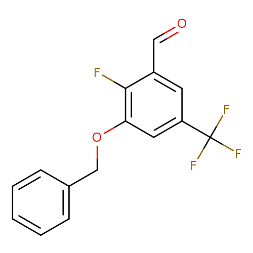 3-(Benzyloxy)-2-fluoro-5-(trifluoromethyl)benzaldehyde