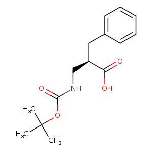 Benzenepropanoic acid, α-​[[[(1,​1-​dimethylethoxy)​carbonyl]​amino]​methyl]​-​, (αR)​-