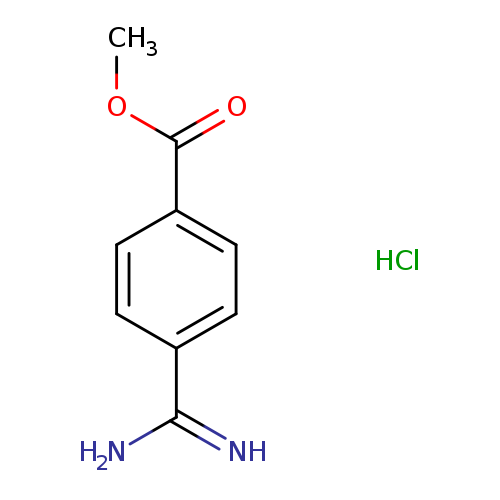 4-Amidinobenzoic acid methyl ester hydrochloride