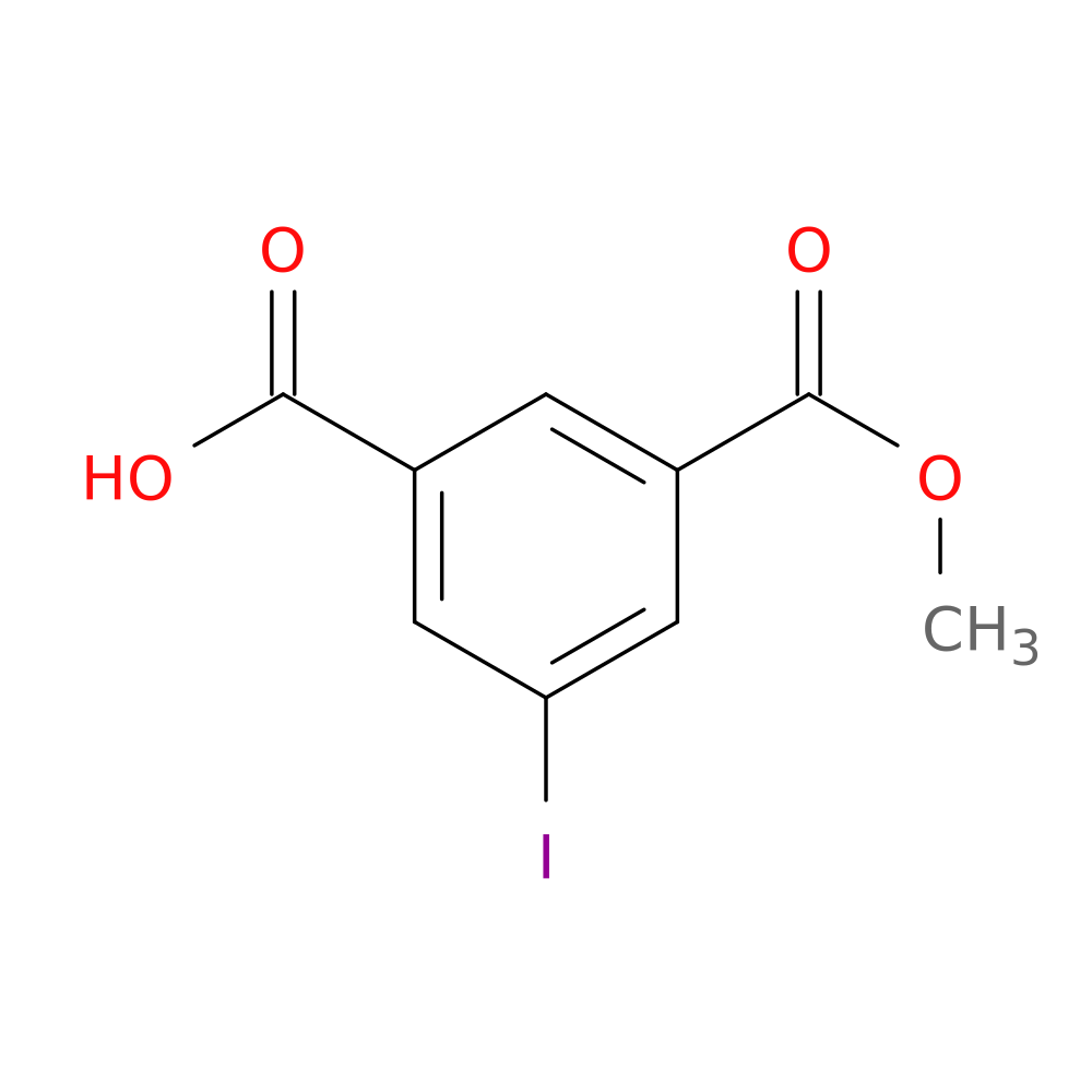 3-Iodo-5-(methoxycarbonyl)benzoic acid