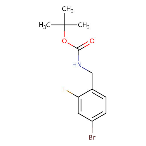 Carbamic acid,[(4-bromo-2-fluorophenyl)methyl]-, 1,1-dimethylethyl ester (9CI)