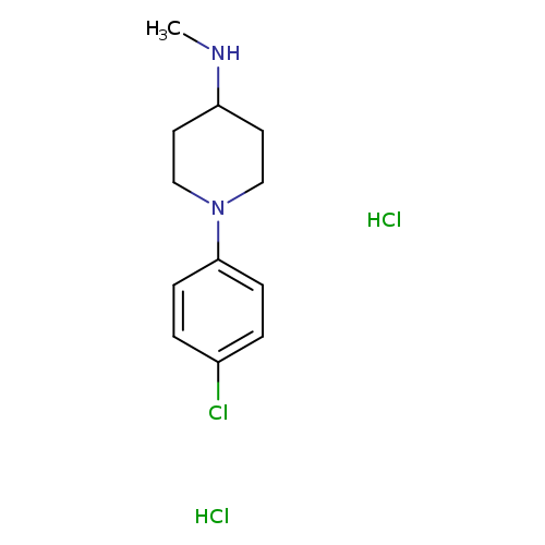 1-(4-chlorophenyl)-N-methylpiperidin-4-amine dihydrochloride