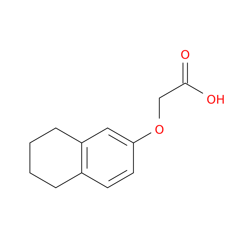 2-(5,6,7,8-Tetrahydronaphthalen-2-yloxy)acetic acid