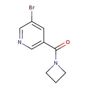 Methanone, 1-azetidinyl(5-bromo-3-pyridinyl)-