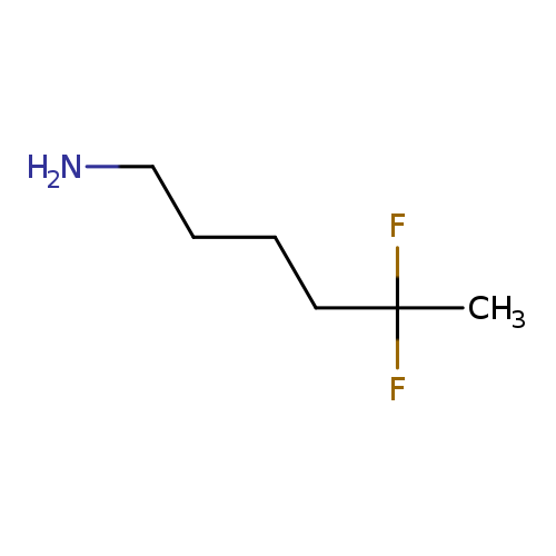 5,5-difluorohexan-1-amine