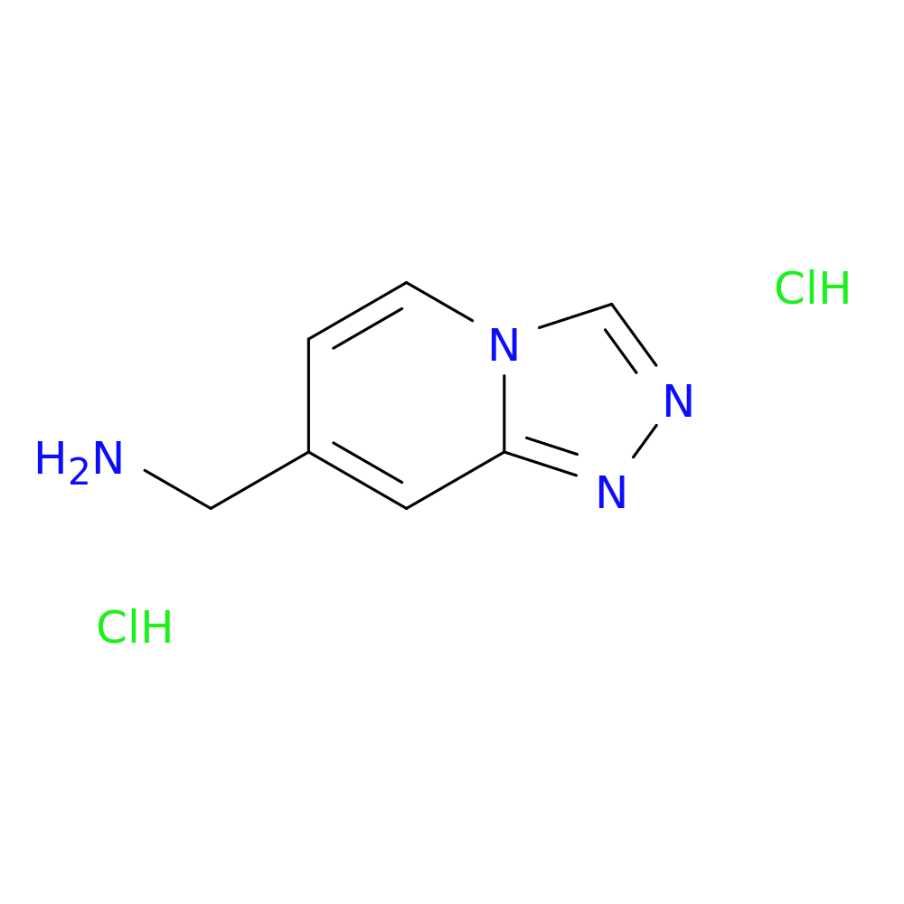 1-{[1,2,4]triazolo[4,3-a]pyridin-7-yl}methanamine dihydrochloride