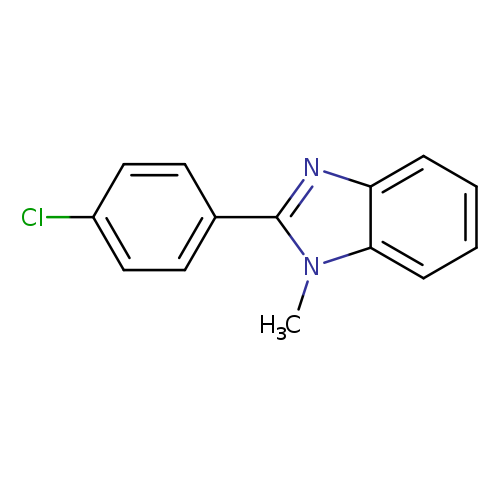 2-(4-chlorophenyl)-1-methyl-1H-1,3-benzodiazole