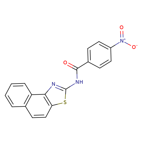 N-{naphtho[1,2-d][1,3]thiazol-2-yl}-4-nitrobenzamide