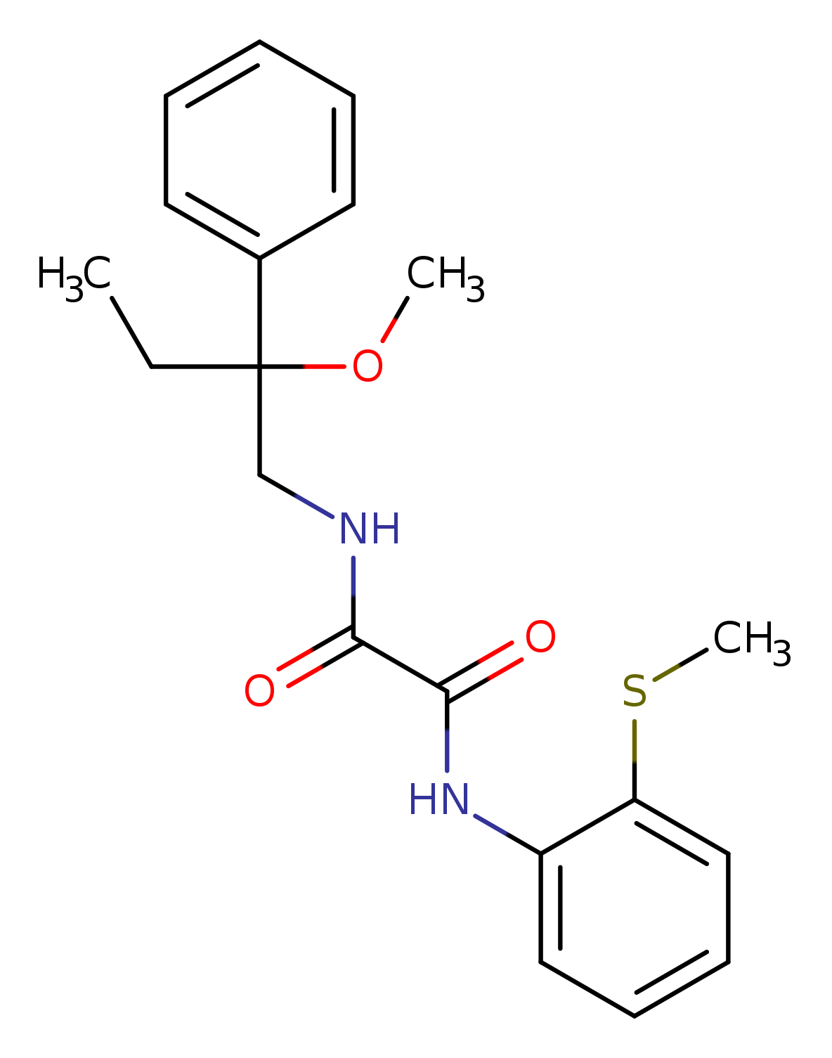 N'-(2-methoxy-2-phenylbutyl)-N-[2-(methylsulfanyl)phenyl]ethanediamide