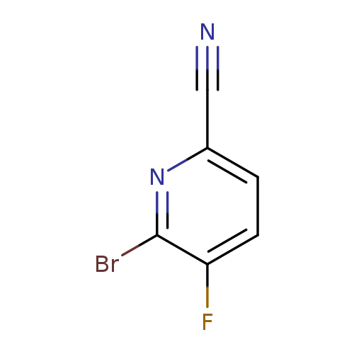 2-Bromo-3-fluoropyridine-6-carbonitrile