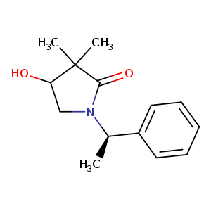 2-Pyrrolidinone, 4-hydroxy-3,3-dimethyl-1-[(1R)-1-phenylethyl]-