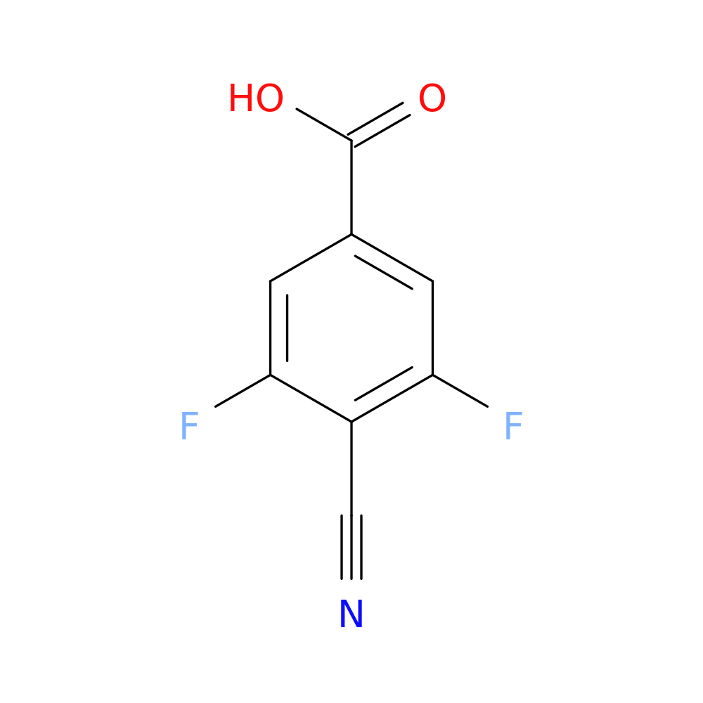4-Cyano-3,5-difluorobenzoic acid