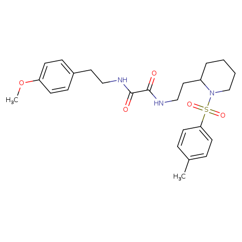 N'-[2-(4-methoxyphenyl)ethyl]-N-{2-[1-(4-methylbenzenesulfonyl)piperidin-2-yl]ethyl}ethanediamide