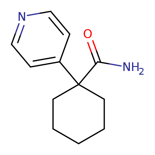 1-(pyridin-4-yl)cyclohexane-1-carboxamide