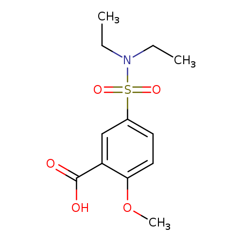 5-[(Diethylamino)sulfonyl]-2-methoxybenzoic acid