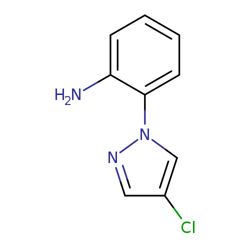 2-(4-Chloro-1H-pyrazol-1-yl)aniline