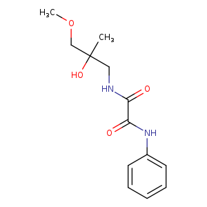 N-(2-hydroxy-3-methoxy-2-methylpropyl)-N'-phenylethanediamide