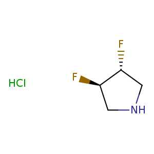 Pyrrolidine, 3,4-difluoro-, hydrochloride (1:1), (3R,4R)-