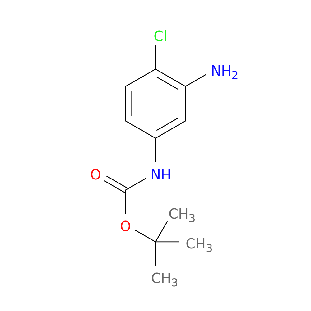 (3-Amino-4-chloro-phenyl)-carbamic acid tert-butyl ester